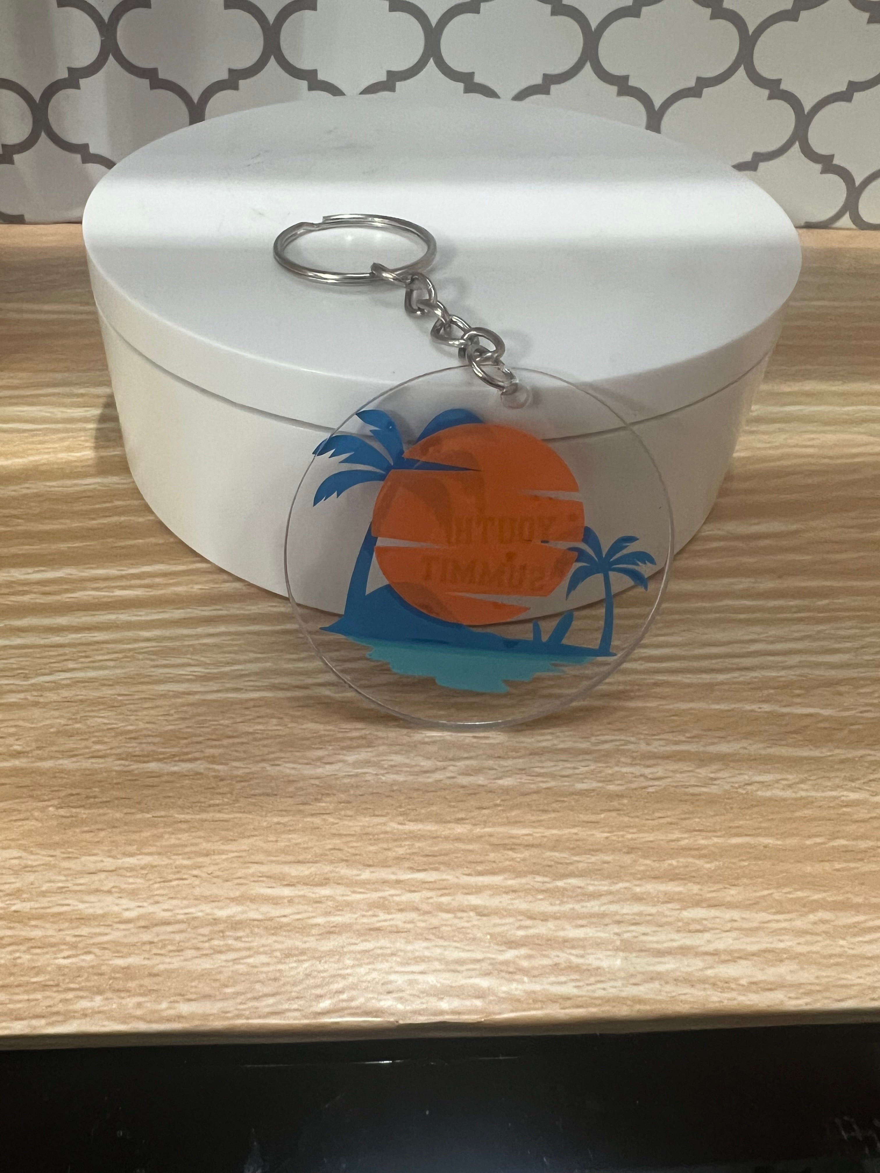 Personalized Cheerleading Youth Summit Acrylic Keychain – Custom Team Gift, Bag Tag & Cheer Accessory