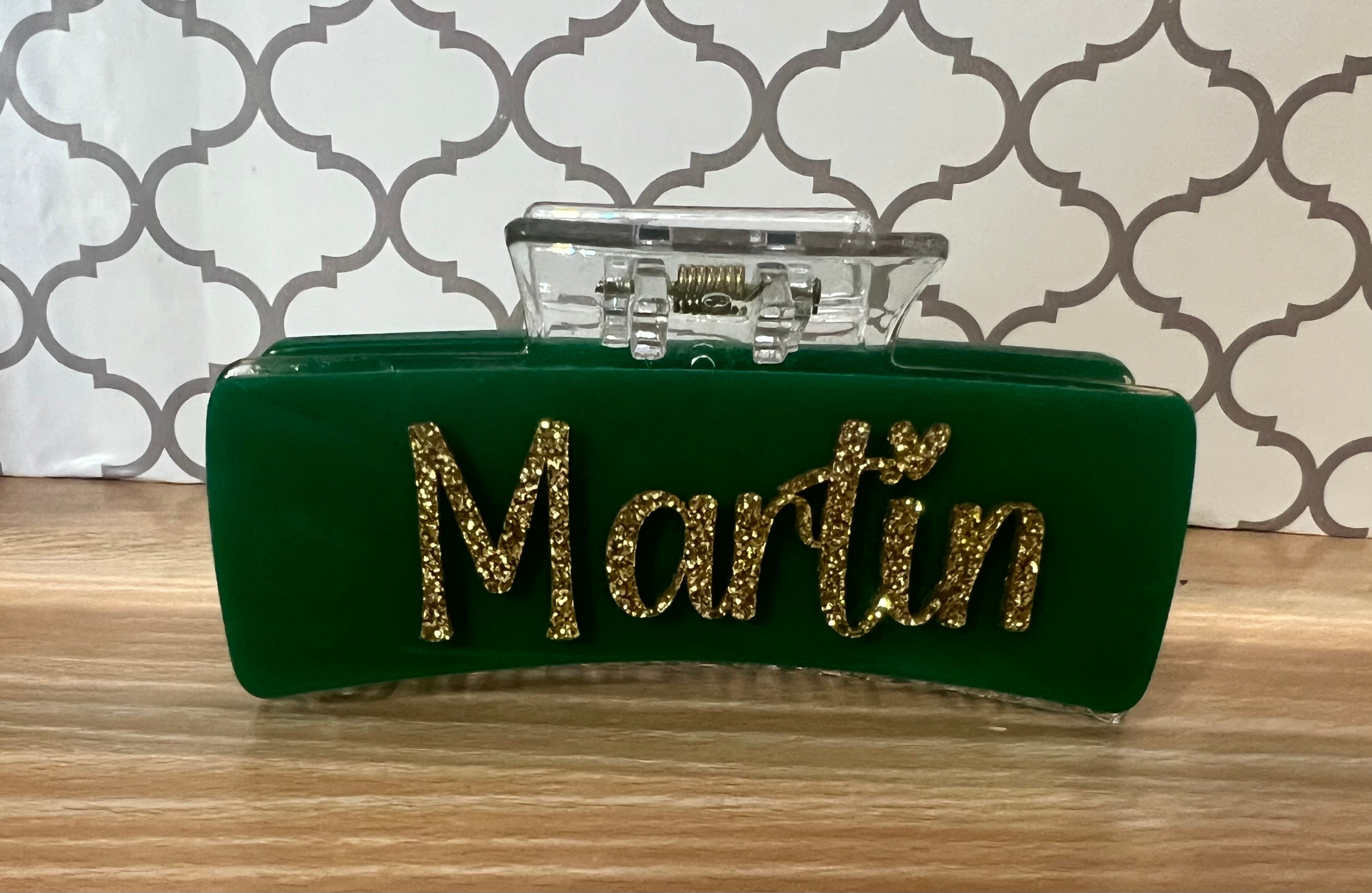 Your Name, Your Style – Personalized Hair Clip