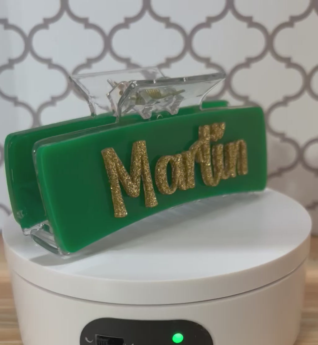 Your Name, Your Style – Personalized Hair Clip