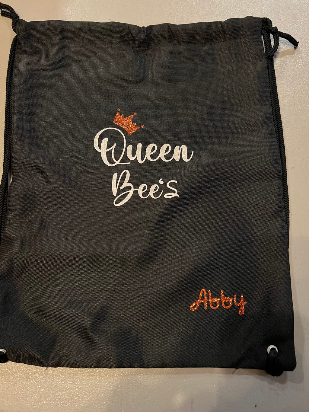 Personalized Drawstring Bag | Custom Polyester Cinch Sack | 13.5x17 Gym, Sports & School Bag