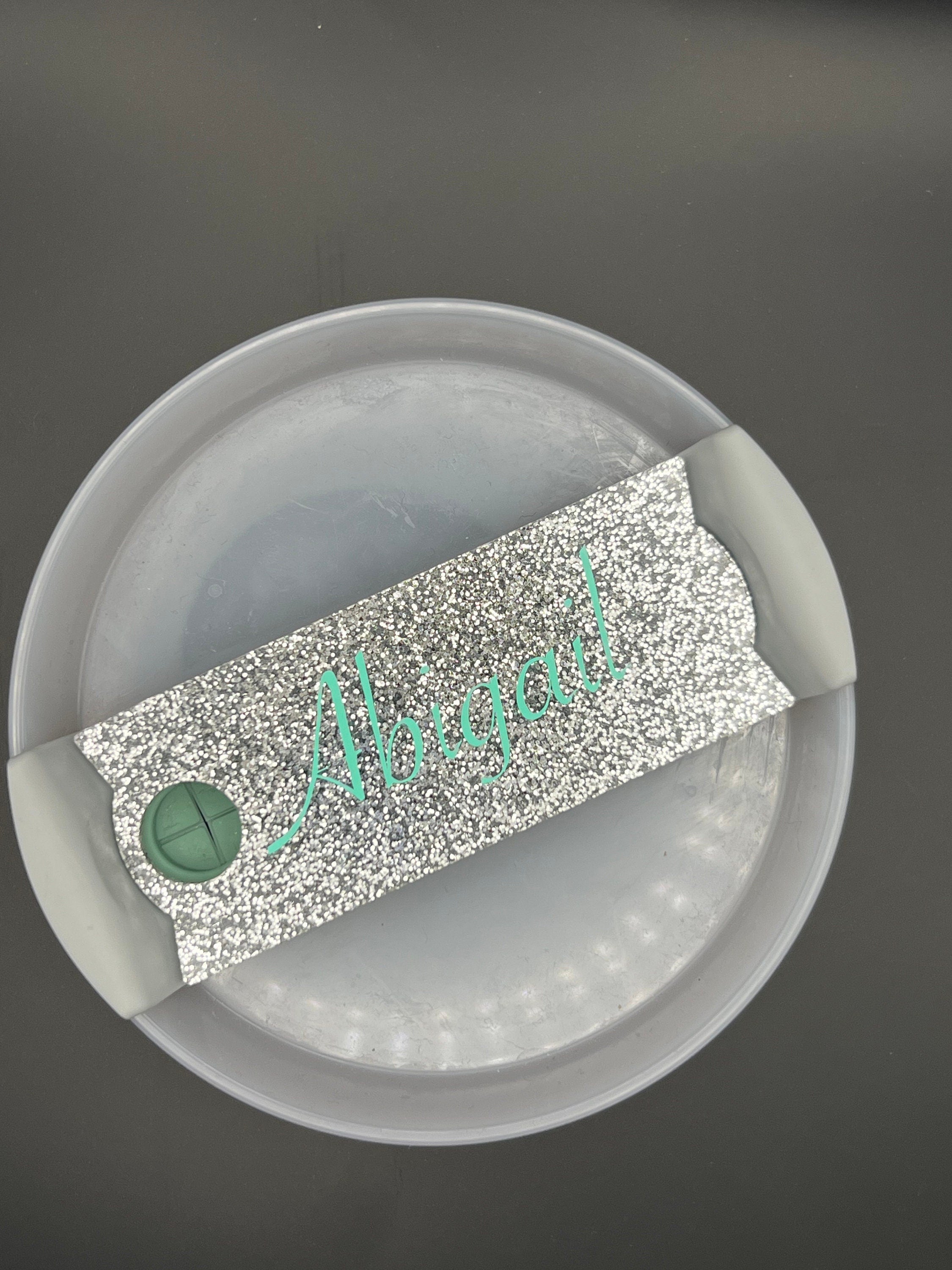 Personalized Stanley Name Plate – Custom Acrylic Tumbler Tag (30oz & 40oz)