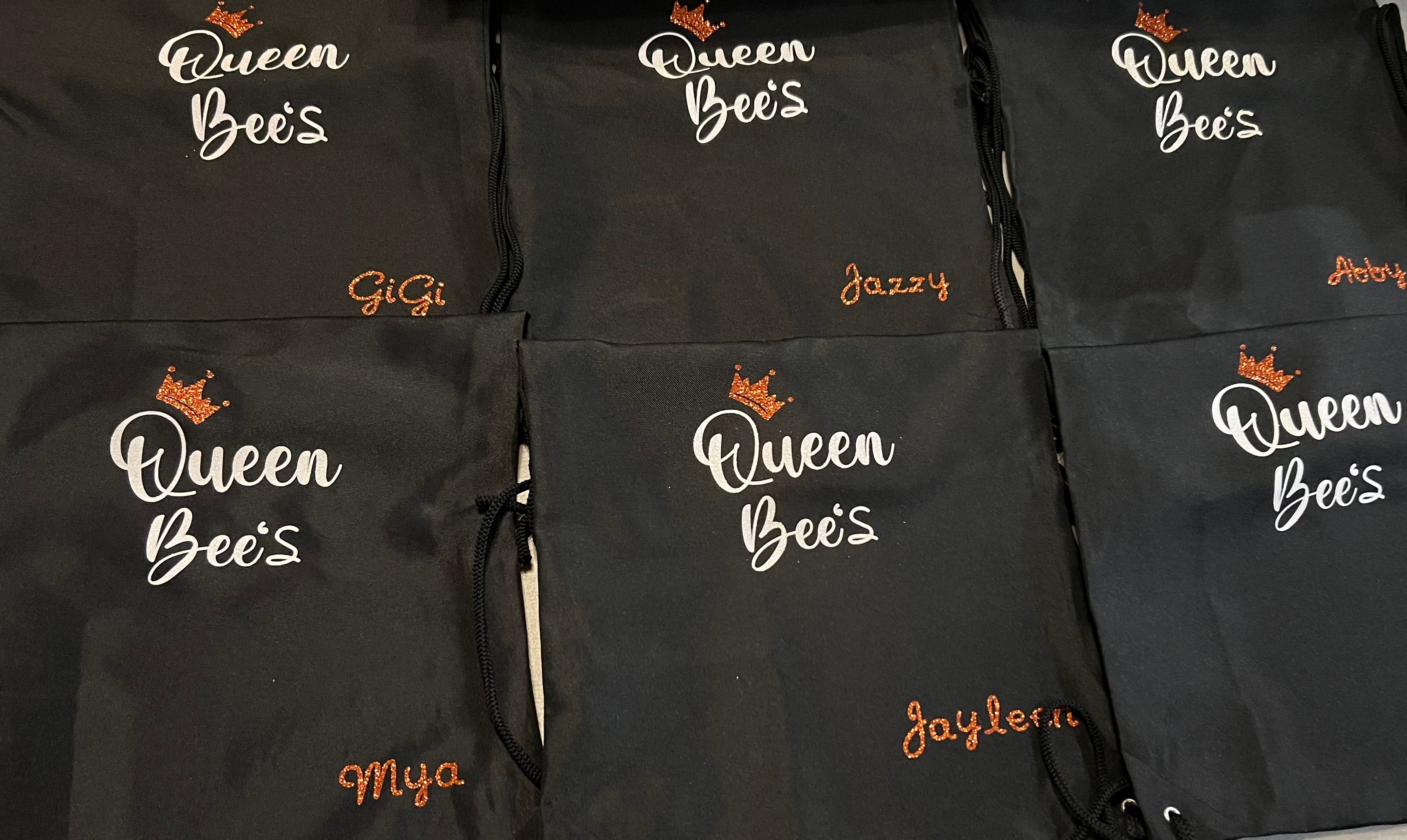 Personalized Drawstring Bag | Custom Polyester Cinch Sack | 13.5x17 Gym, Sports & School Bag