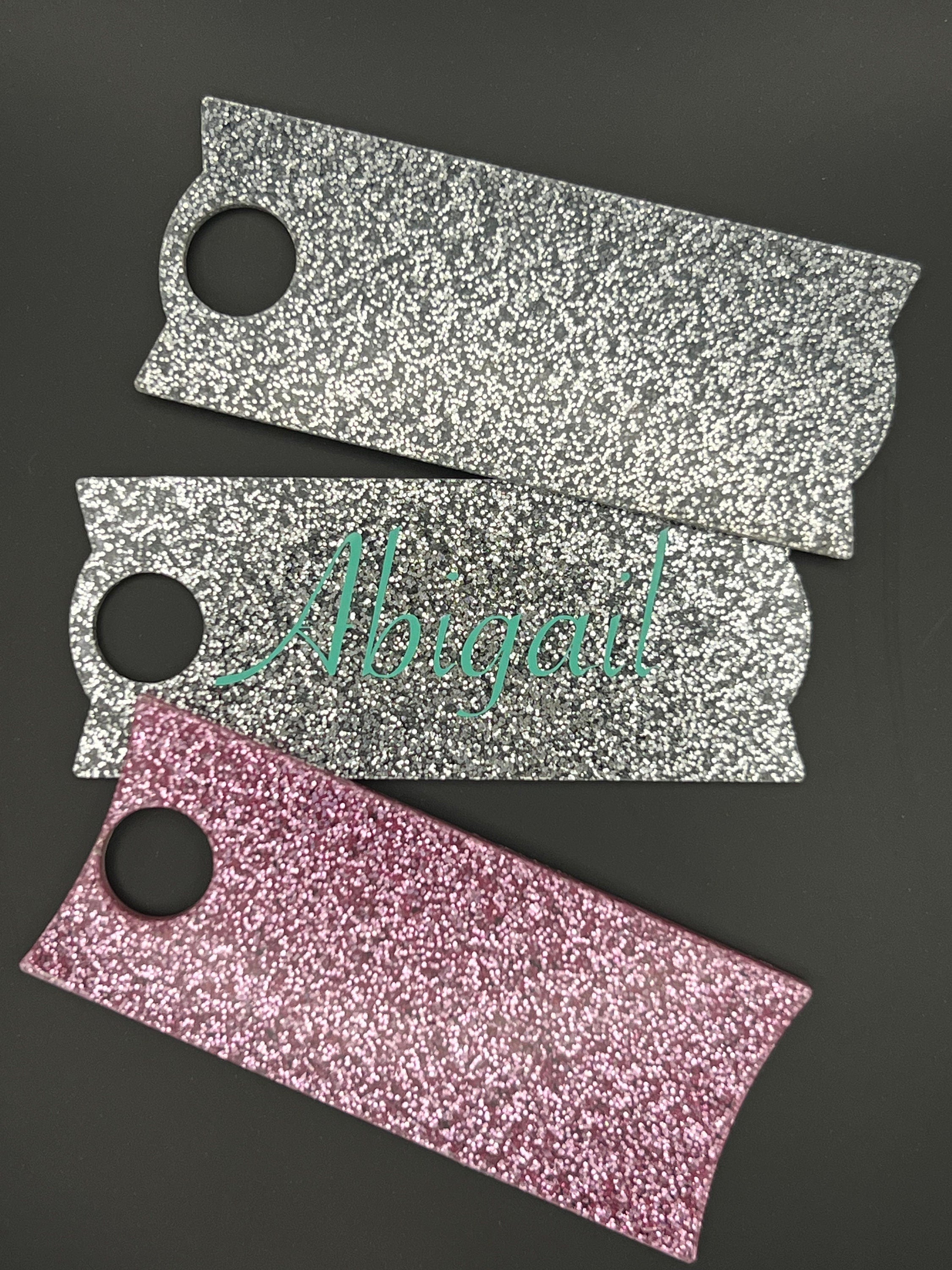 Personalized Stanley Name Plate – Custom Acrylic Tumbler Tag (30oz & 40oz)