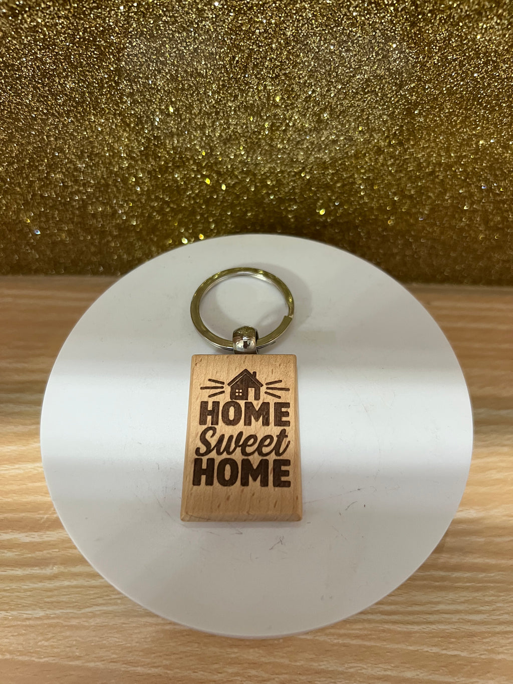 Engraved Wood Keychain – Funny Mom & Dad Keyring – Inspirational & Rustic Gift