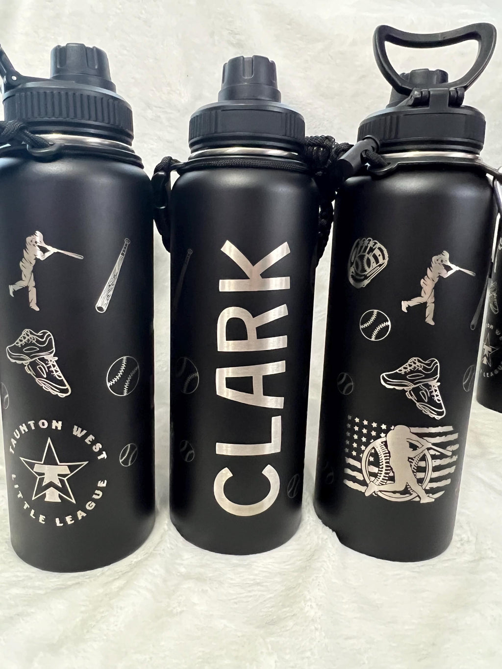 40oz Personalized Baseball Tumbler | Custom Name Stainless Steel Sports Cup | Baseball Mom Gift | Coach & Player Gift