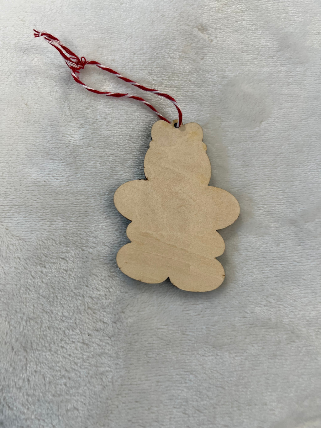 Personalized Gingerbread Ornament – Wood & Acrylic Custom Name Christmas Ornament