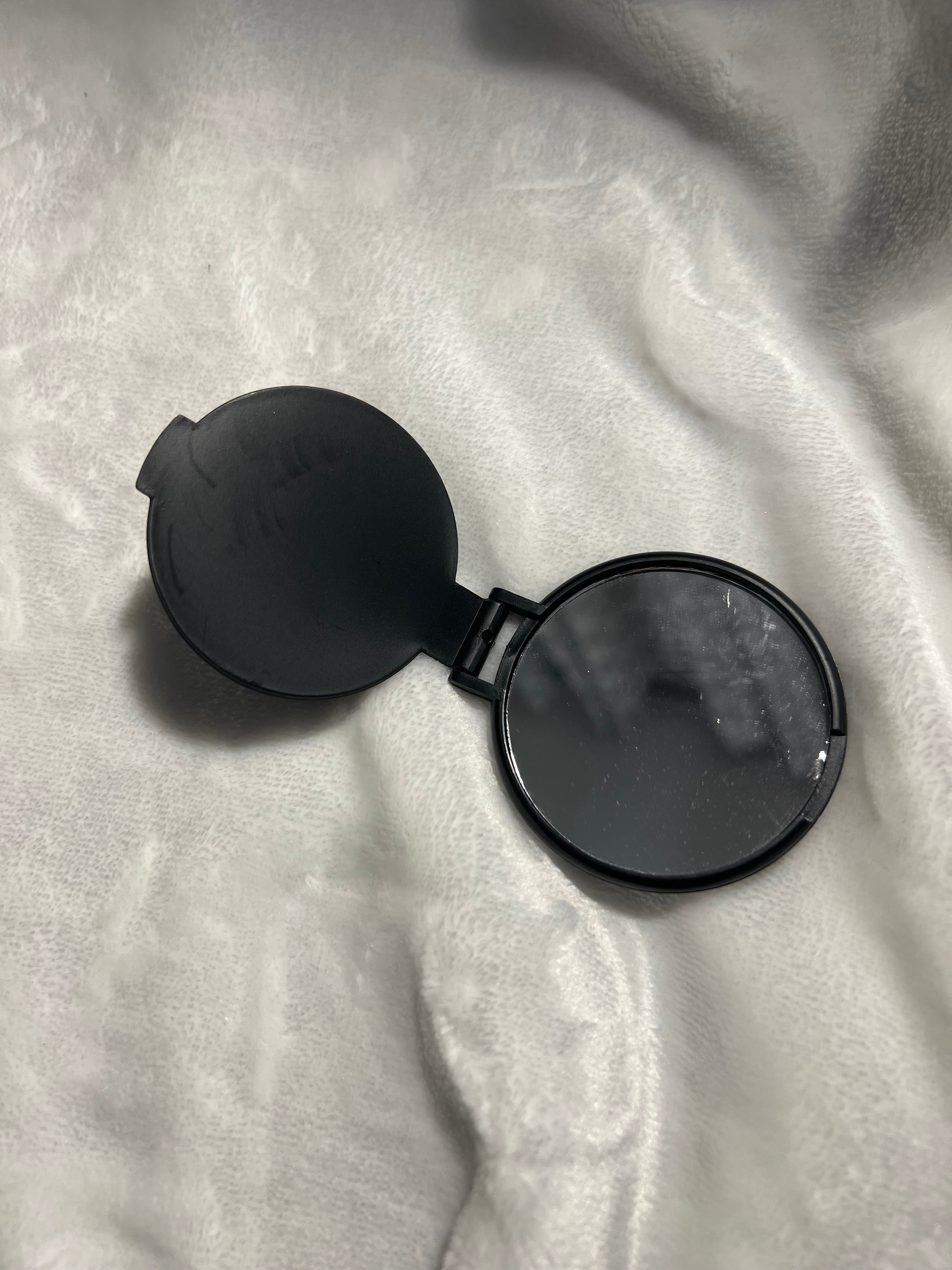 Personalized Mini Folding Mirror – Custom Athlete or Team Name Compact Mirror (2.5")