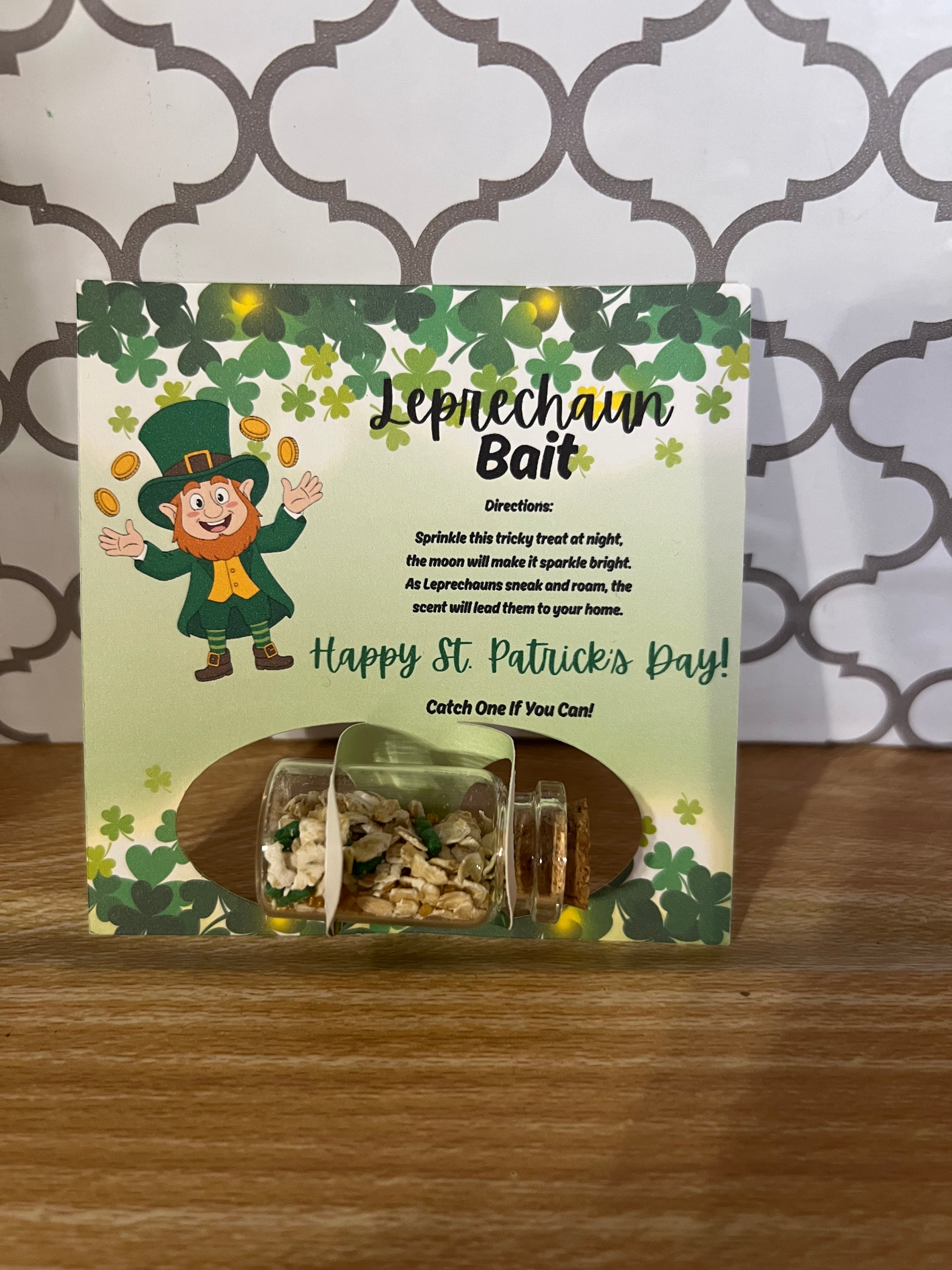 Leprechaun Bait Jar – Magical St. Patrick’s Day Kids Activity (2” Mini Jar)