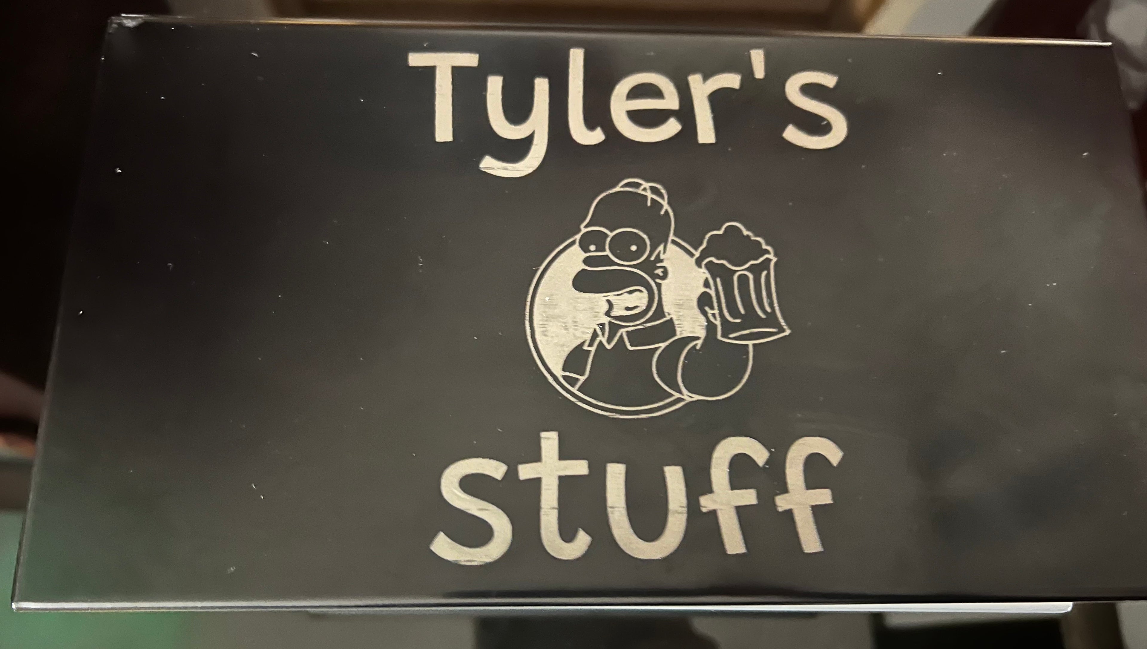 Personalized Engraved Mini Toolbox – 2 Drawer Kobalt Tool Box Organizer