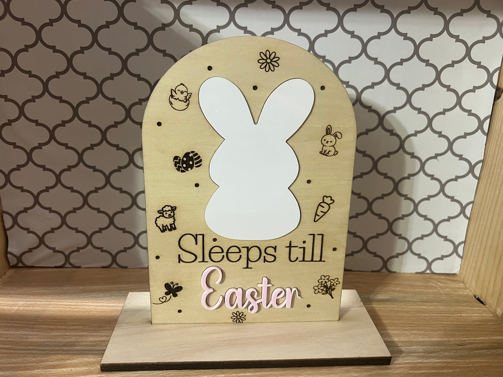 Easter Countdown Dry Erase Board – How Many Days or Sleeps Till Easter