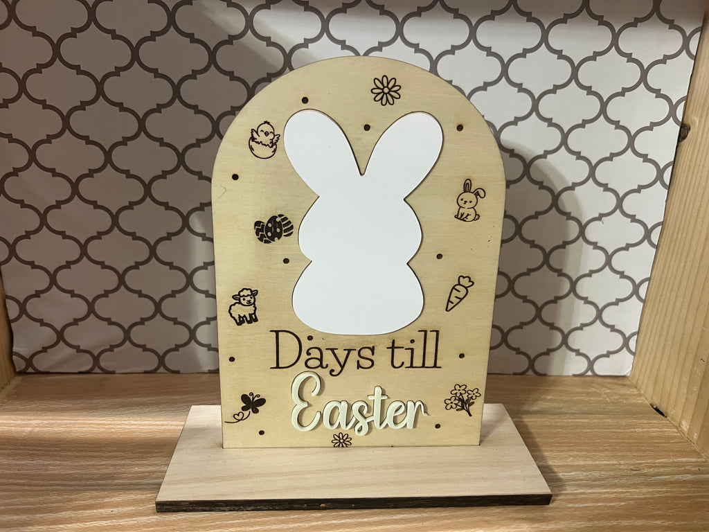 Easter Countdown Dry Erase Board – How Many Days or Sleeps Till Easter