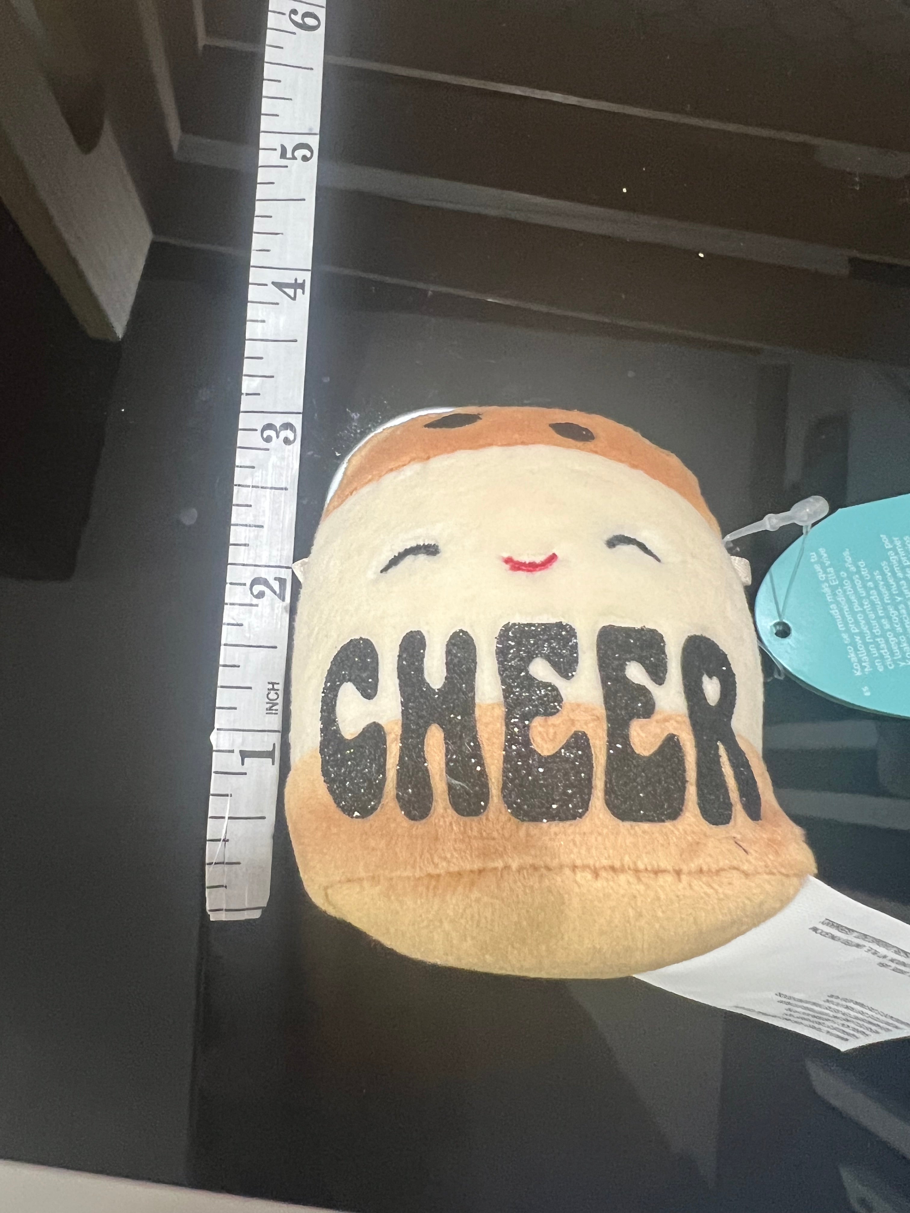 Cheer micromallow Plush – Cute Cheerleader Gift & Team Spirit Plush Toy