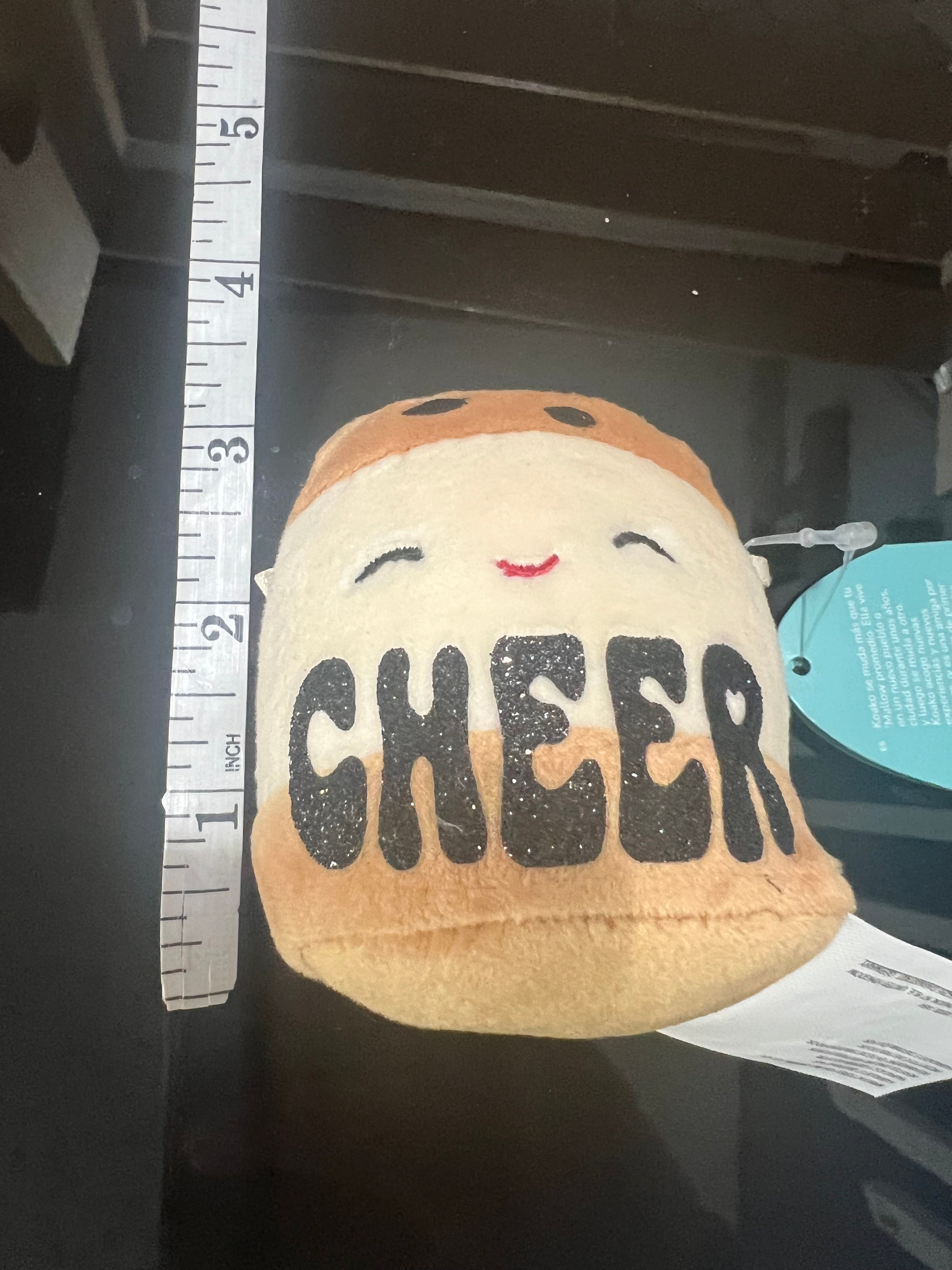 Cheer micromallow Plush – Cute Cheerleader Gift & Team Spirit Plush Toy