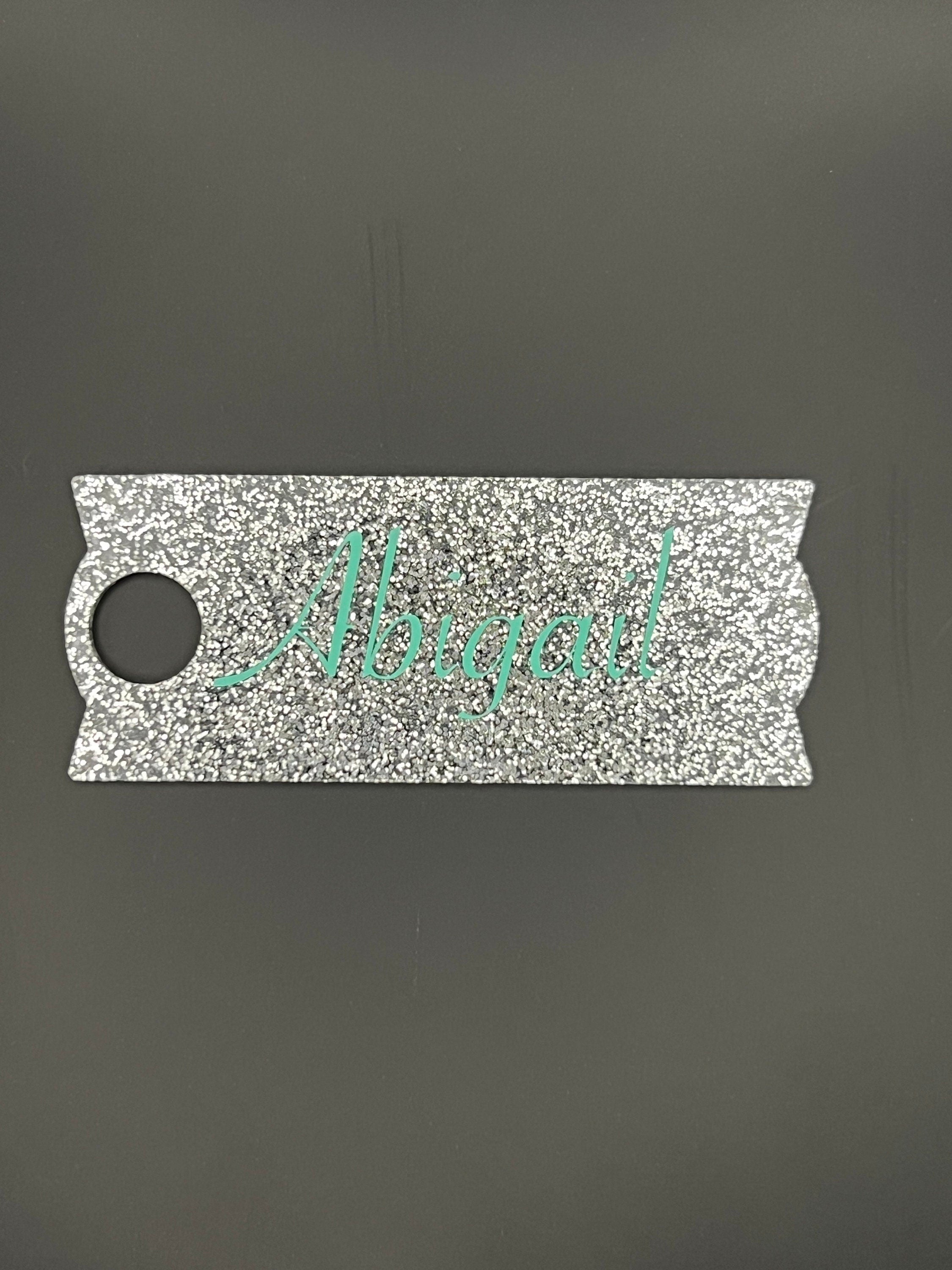 Personalized Stanley Name Plate – Custom Acrylic Tumbler Tag (30oz & 40oz)